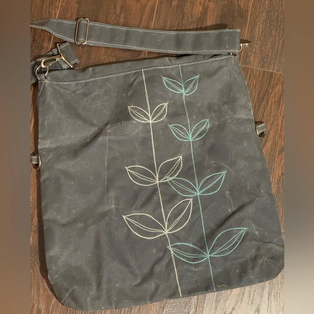 Queen Bee Creations (Portland OR) Finley Convertible Waxed Canvas Bag Adjustable